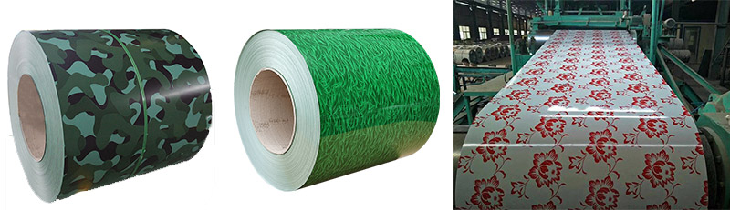 printed color-coated steel coil